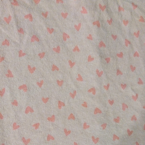 Pink Heart Patterned Baby Romper - Picture 3 of 10